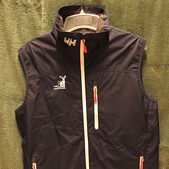 Helly Hansen Crew Sailing Vest, Waterproof, Navy Blue, Men’s Size Large - Picture 1 of 5